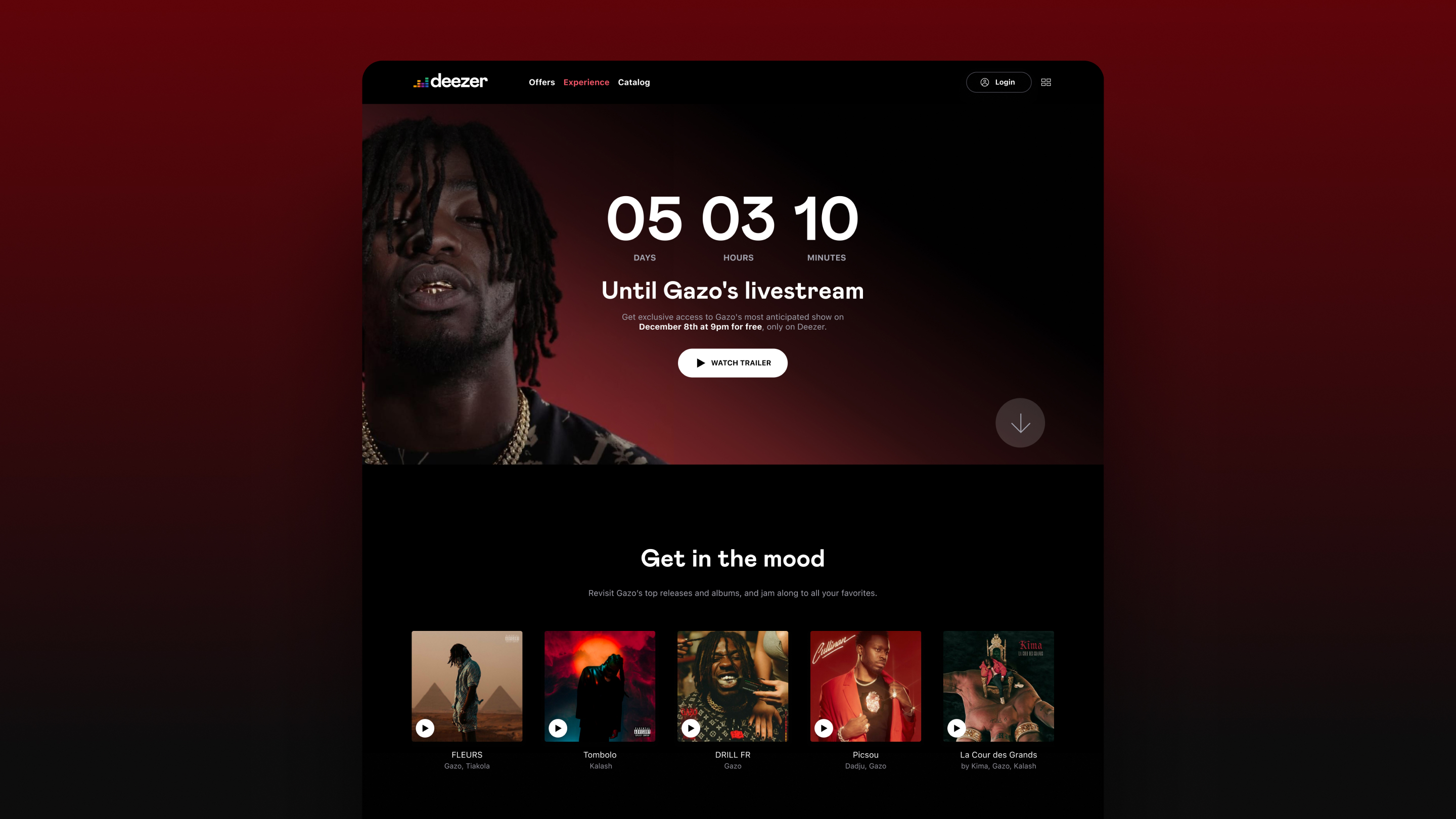 Outcome — MVP concert hub on mobile and desktop