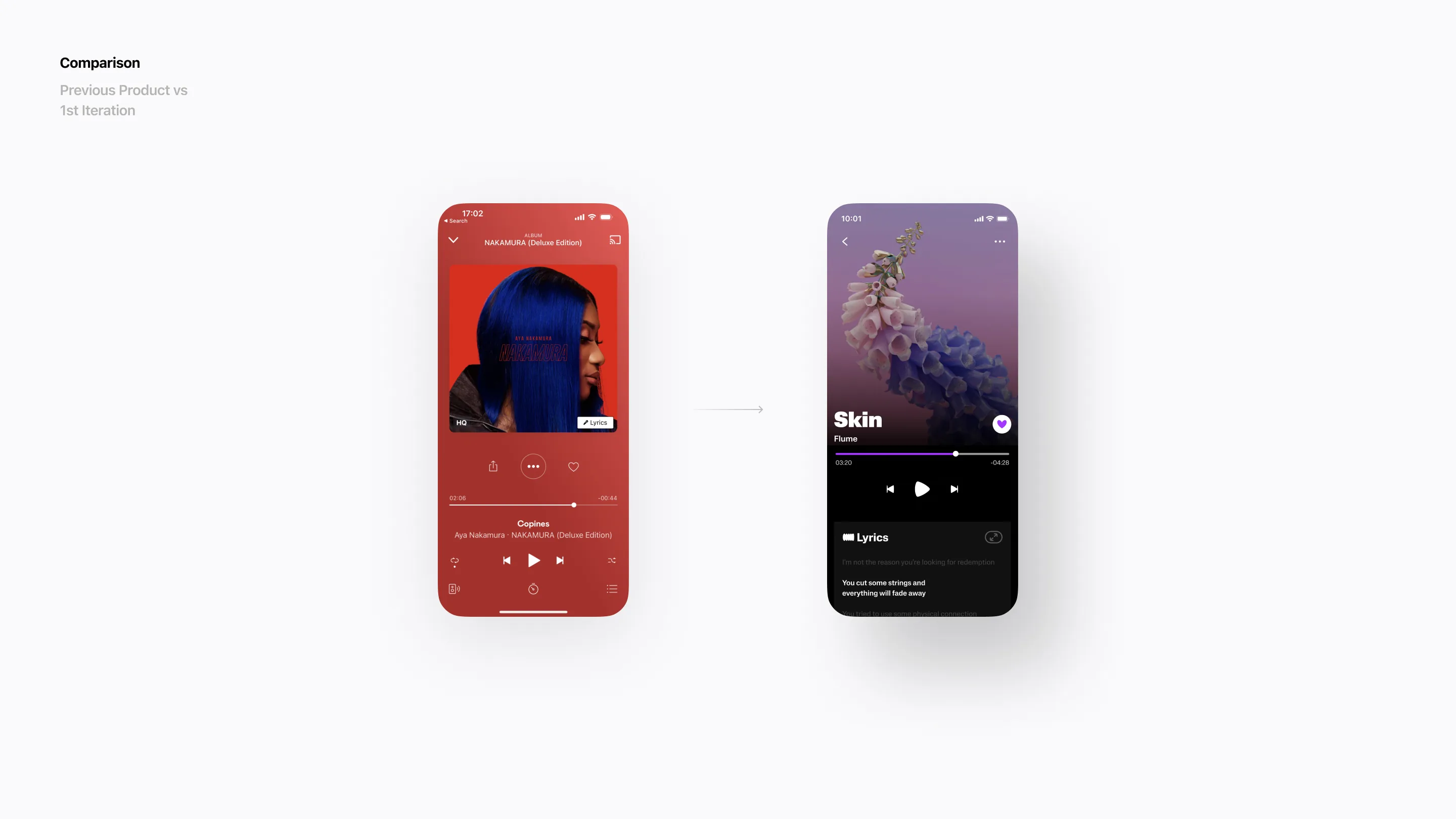 Deezer Revamp showcase
