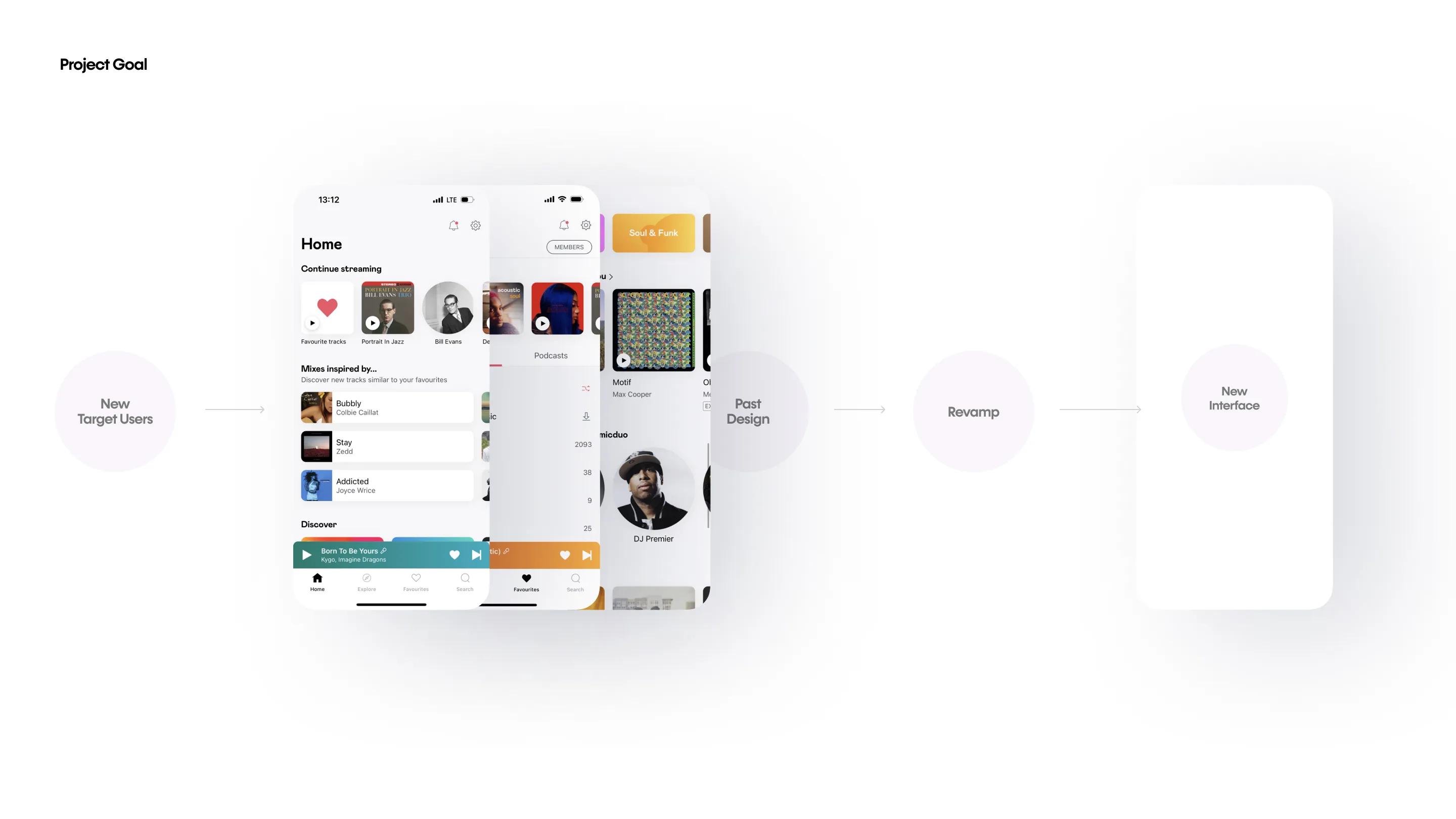 Deezer Revamp showcase