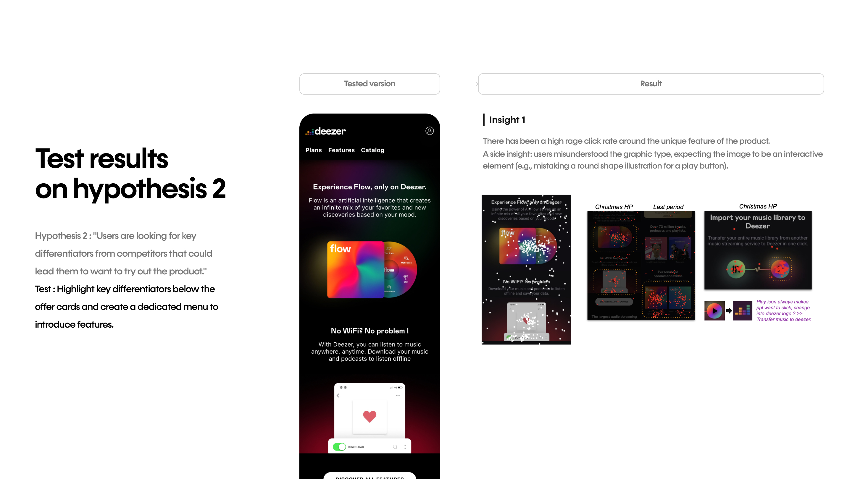 Deezer website — SEO and discovery design