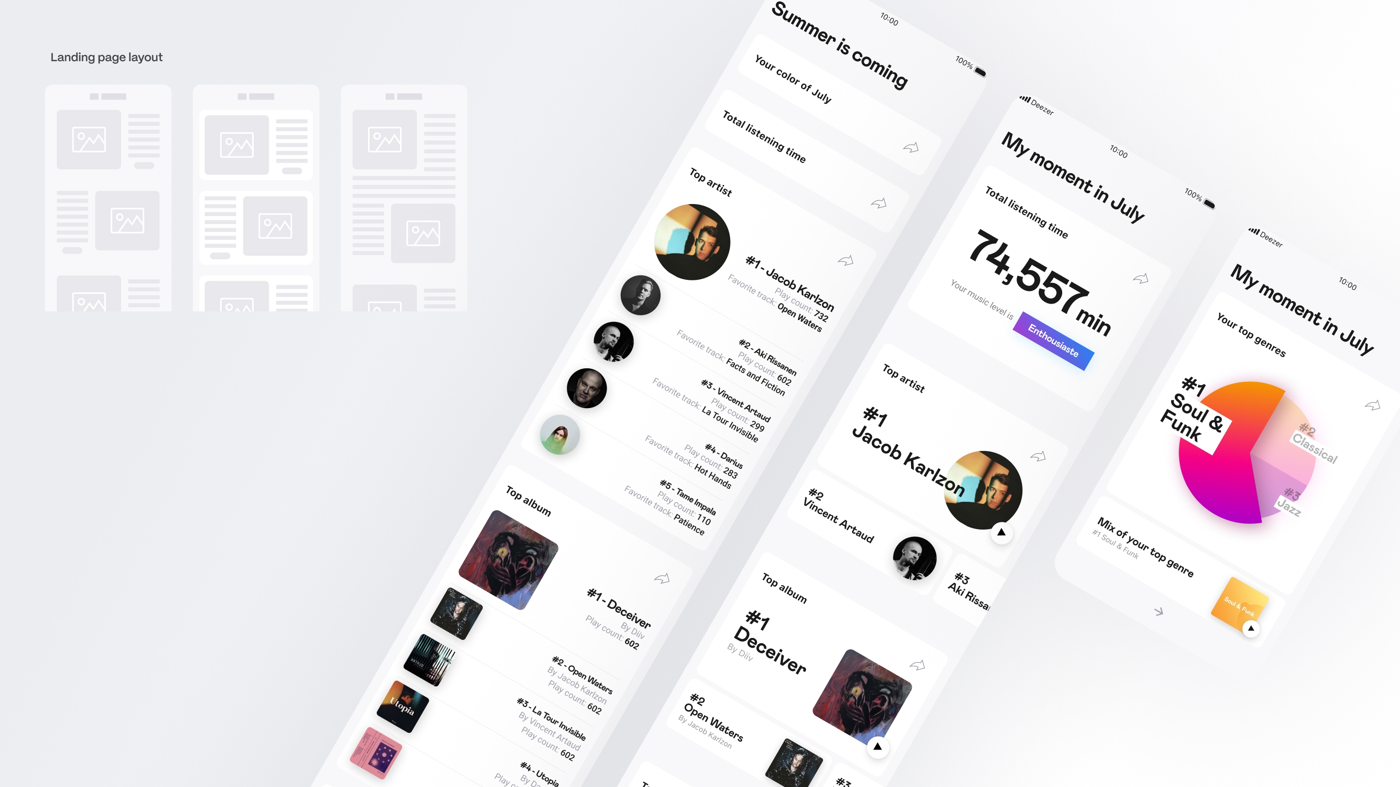 Framework exploration — fragment paging versus long scroll